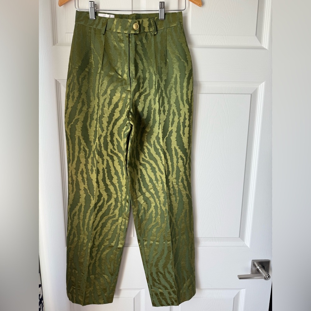 Vintage 1980’ Made in Germany Silk/Wool High Rise Pants